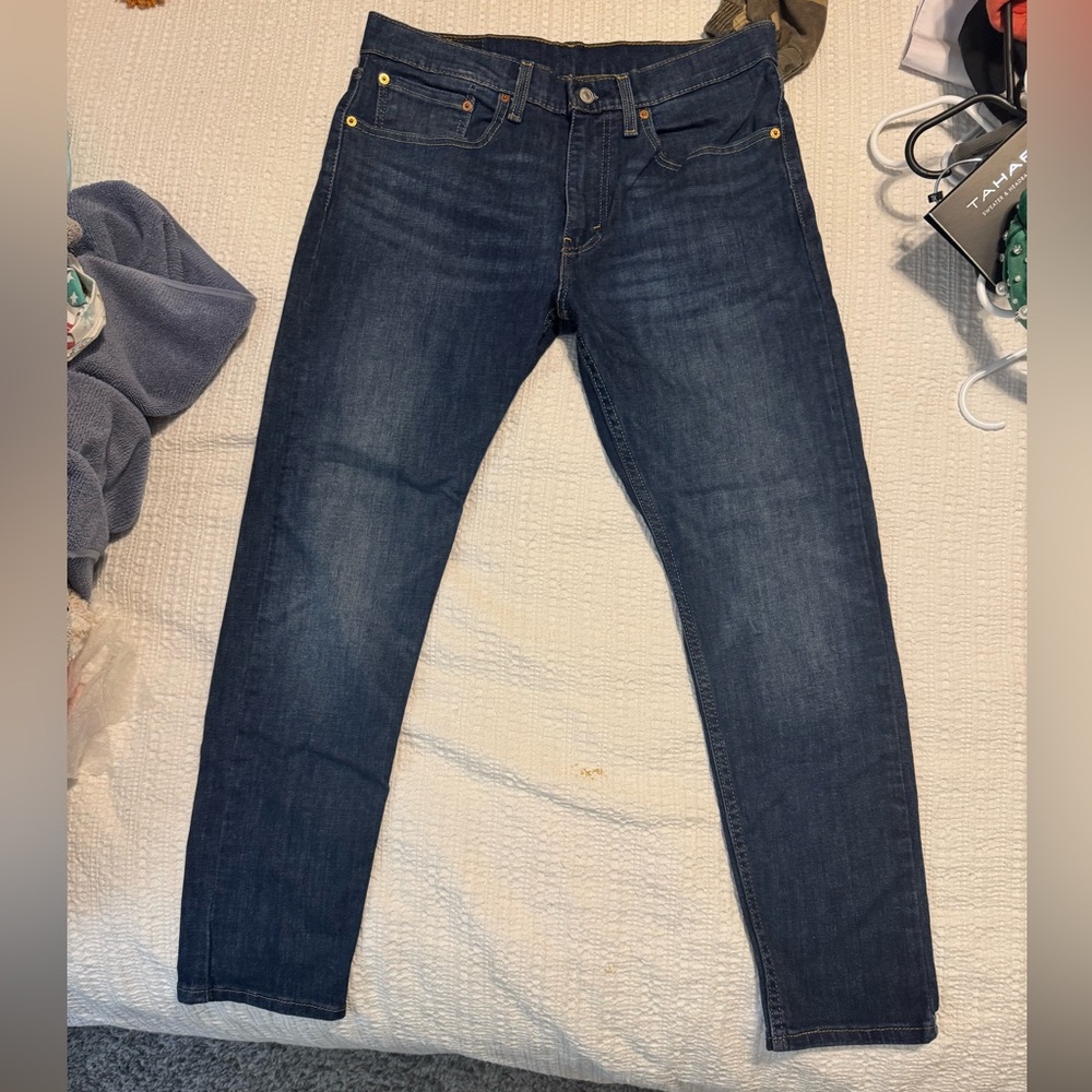 Levi’s Dark Blue Denim Slim Jeans Size 34x30